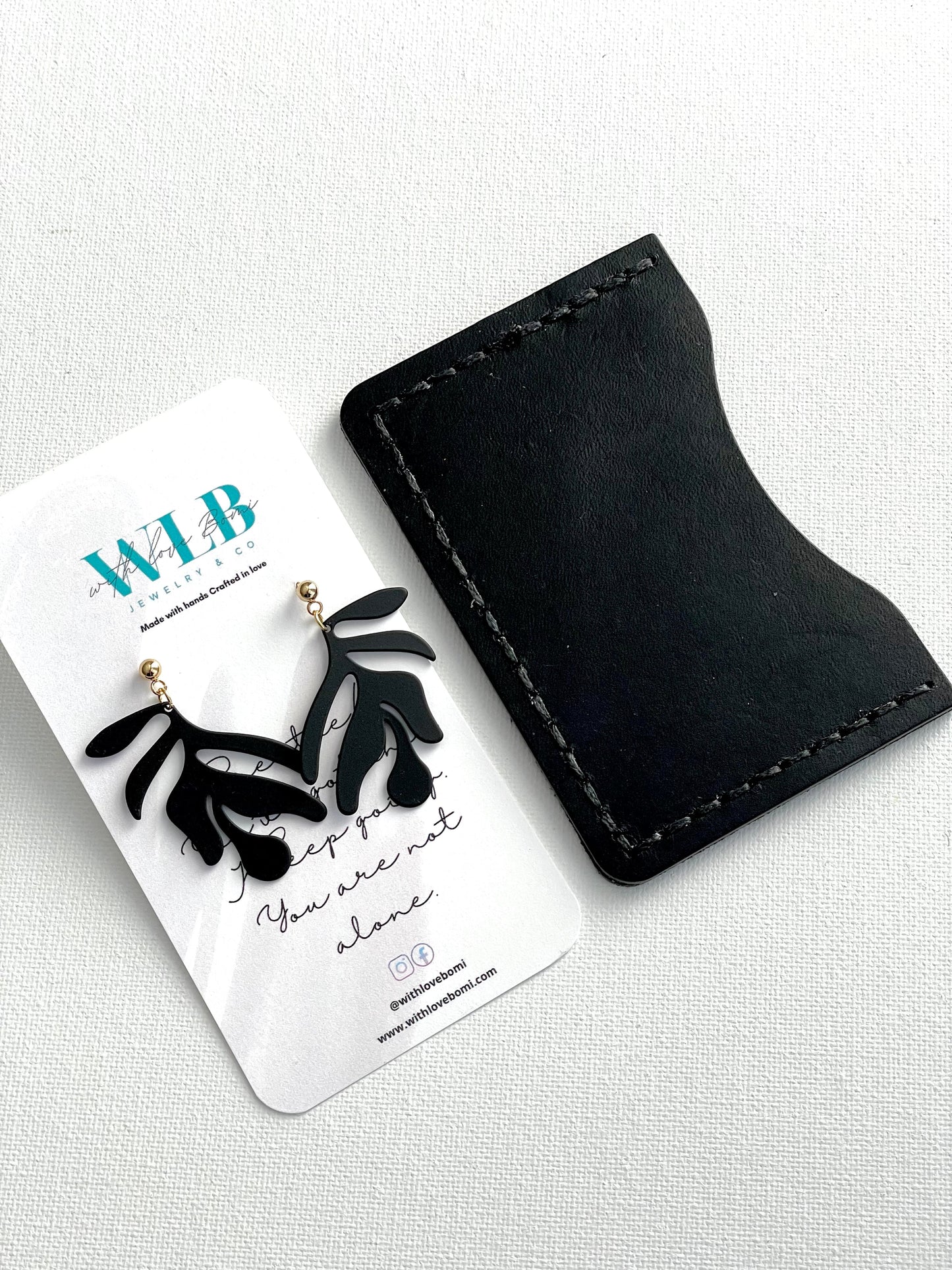 Minimalist Card Holder - Distressed Gray